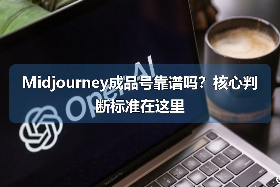 Midjourney成品号靠谱吗?核心判断标准在这里